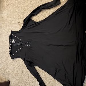 Killstar lace up dress